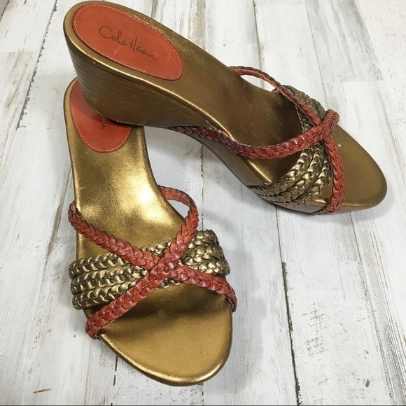 Cole Haan Nike Air Haylee Slides Platform Sandals - Picture 1 of 8